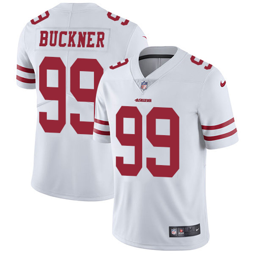 2019 Men San Francisco 49ers #99 Buckner white Nike Vapor Untouchable Limited NFL Jersey->san francisco 49ers->NFL Jersey
